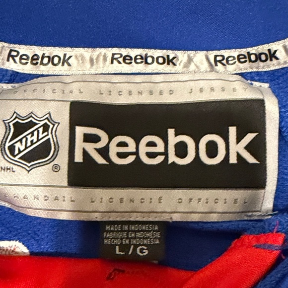 Reebok Miller NY Rangers Hockey Jersey - Picture 2 of 6